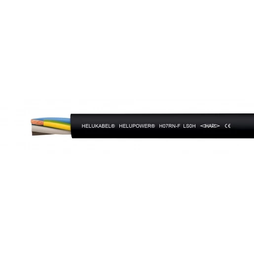 Helukabel Voedingskabel 5G2.5MM² rubber haspel