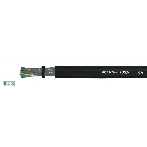Helukabel Voedingskabel 7G1.5MM² rubber