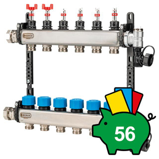 Henco 10-GR VERD. RVS REGB.DEB.