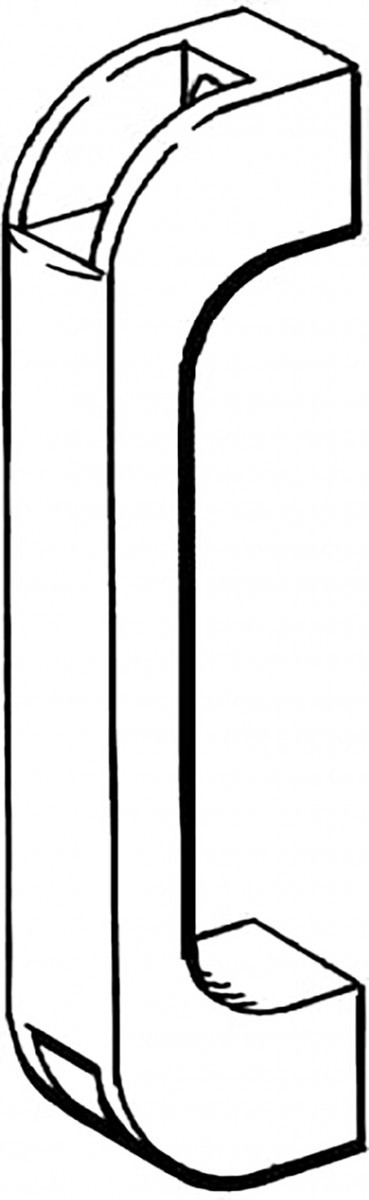 Abb Hendel met schroeven voor JSM D21 magne montage kit