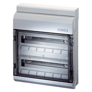 Hensel Enyboard Automatenbehuizing KV ip65. 36 module. 2x18. tule invoer. +pe/nul klem