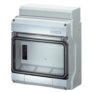 Hensel Enyboard Automatenbehuizing KV ip65, 9 module, tule invoer, +pe/nul klem