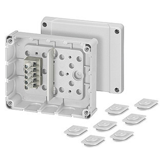 Hensel Enycase Kabeldoos Ip54. 1.5-2.5 MM². 5 polige klem. grijs