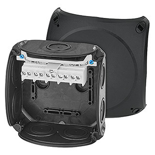 Hensel Enycase Kabeldoos Ip66. BM3. 1.5-6 MM². 5 polig. M25/32 membranen. zwart