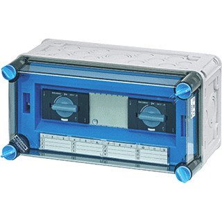 Hensel LASTSCHEIDERKAST 2X 25A 4P