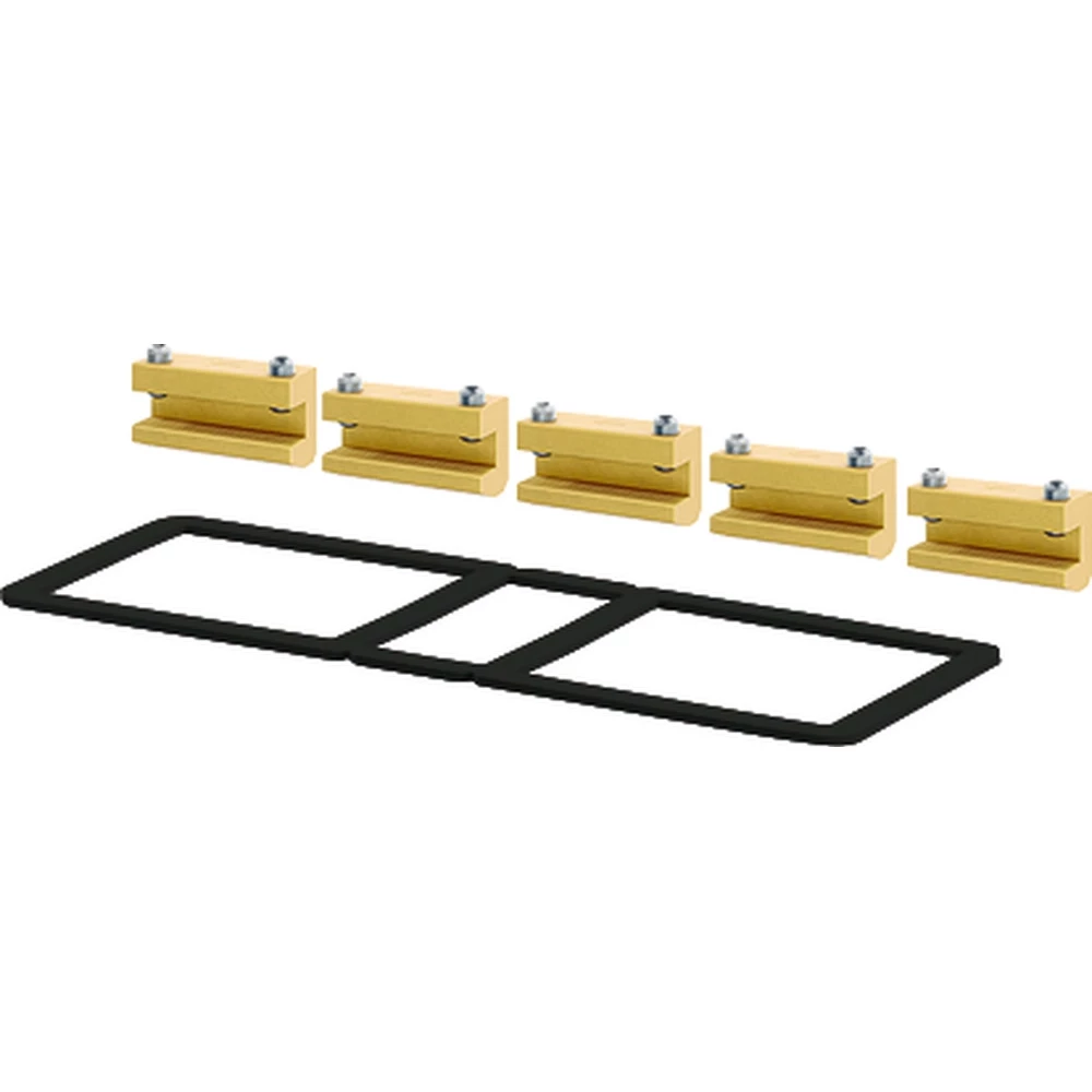Hensel Enymod Mi Railkoppelset voor railsysteem 250/400/630 A. 5 polig (set 5 stuks)