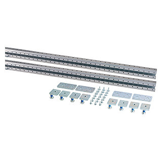 Hensel Enymod Mi U profiel montage rail L=2X 2000 MM + railverbinders en schroeven