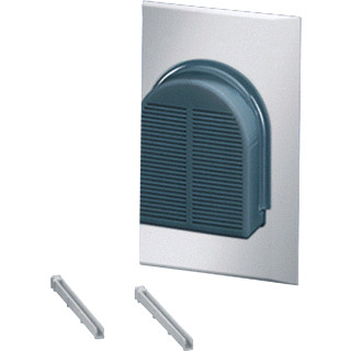 Hensel Ventilatieflens ip44 wandmaat 1 breedte 180 MM verticale montage