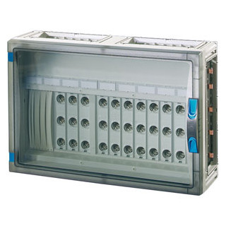 Hensel Zekeringskast 11x63a D02 3P BM2 wand open rail 250a 5 polig