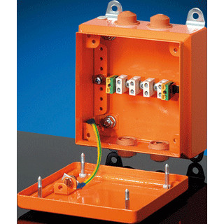 Hensel Kabeldoos functiebehoud metaal ip66 0,5-4MM² 5 polig aftak oranje