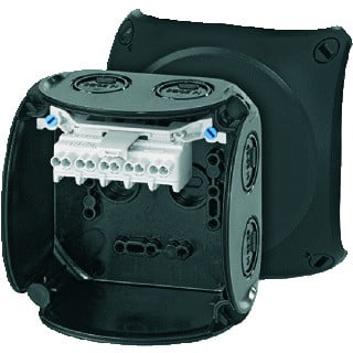 Hensel Kabeldoos ip66/67/69 BM2 0,75-4 MM² 5 polig invoer M20/25 zwart