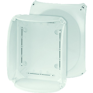 Hensel Kabeldoos ip66/67/69 BM6 zonder klem wand glad grijs