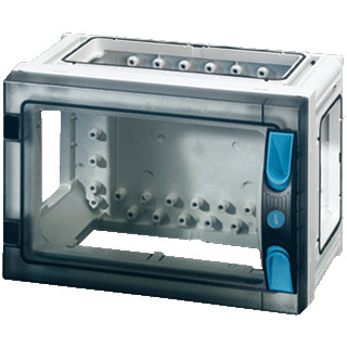Hensel Lege behuizing ip66 BM1 270x180x163 wand open transparant deksel