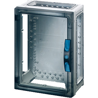 Hensel Lege behuizing ip66 BM2 270x360x163 wand open transparant deksel