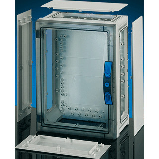 Hensel Lege behuizing ip66 BM2 276x366x163 wand dicht transparant deksel