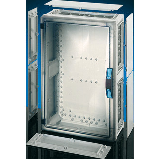 Hensel Lege behuizing ip66 BM4 366x546x163 wand dicht transparant deksel