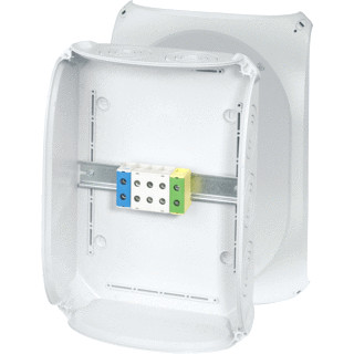 Hensel Kabeldoos ip66/67/69 BM8 2x1,5-50 MM² cu/alu 5P invoer M25/40/63 grijs