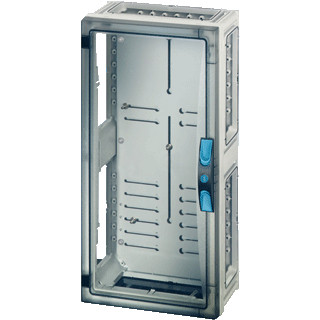 Hensel KWH meterkast 2X KWH meter BM3 wand open transparant deksel