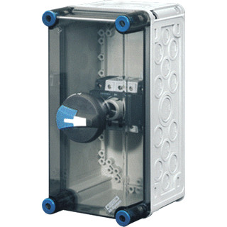 Hensel Lastschakelaarkast 63a 3 polig BM1 300x150mm +pe/nul klem