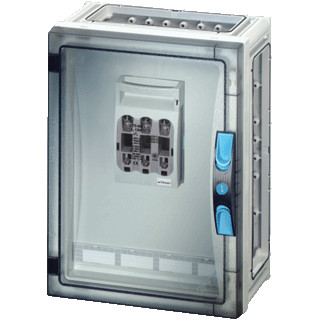 Hensel Lastscheiderkast 1X 125a NH00 3 polig,BM2 wand open +pe/nul klem