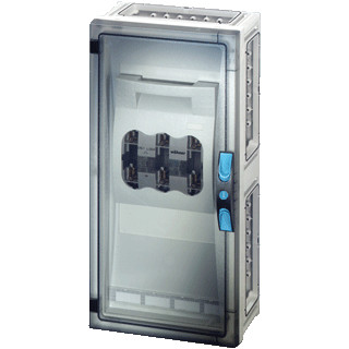 Hensel Lastscheiderkast 1X 250a NH1 3 polig BM3 wand open +pe/nul klem