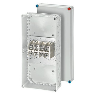 Hensel Kabeldoos ip65 BM4 2X 25-240/ 4X 25-120 MM² cu/alu 4 polig grijs