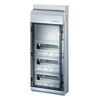 Hensel Enyboard Automaten Behuizing KV ip65 36 modul 3x12 +extra din rail, tule invoer