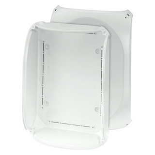 Hensel Enyflex Lege Behuizing ip66 215x320x106mm wand glad ondoorzichtig deksel grijs