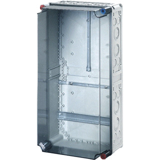 Hensel Mi KWH meterkast+extra din-rail BM4 300x600x214mm transparant deksel