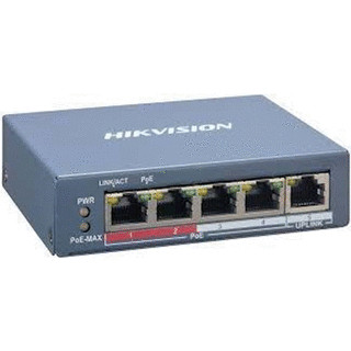 Hikvision 5 POORT SWITCH 4XPOE