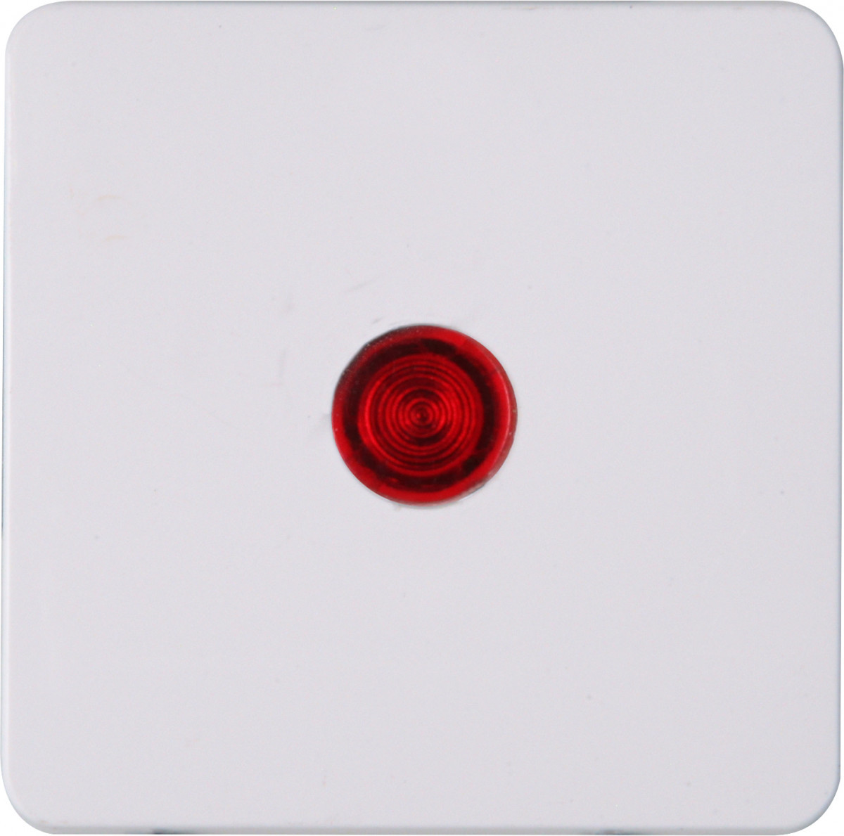 Kopp HK 02 HK02 - wip enkel met lens rood, arctic wit