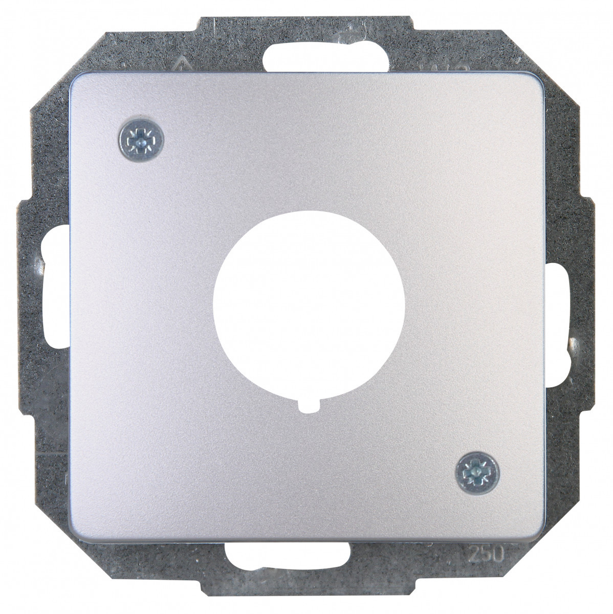 HK05 - afdekplaat bedieningselementen zilver