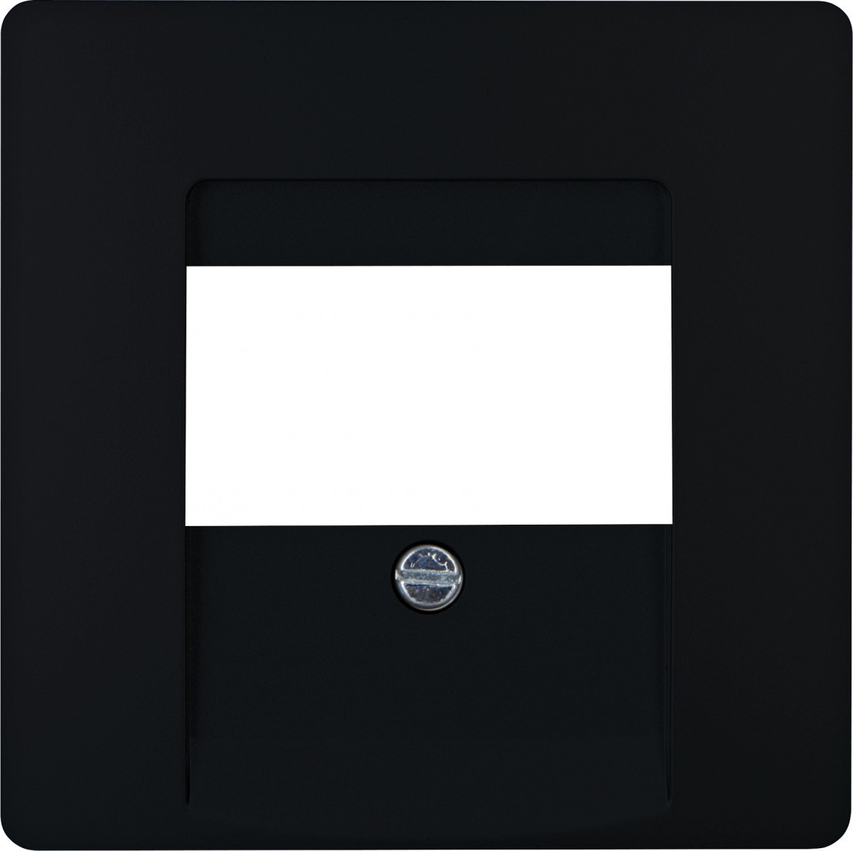 Kopp HK 05 HK05 - afdekplaat tdo, mat-zwart