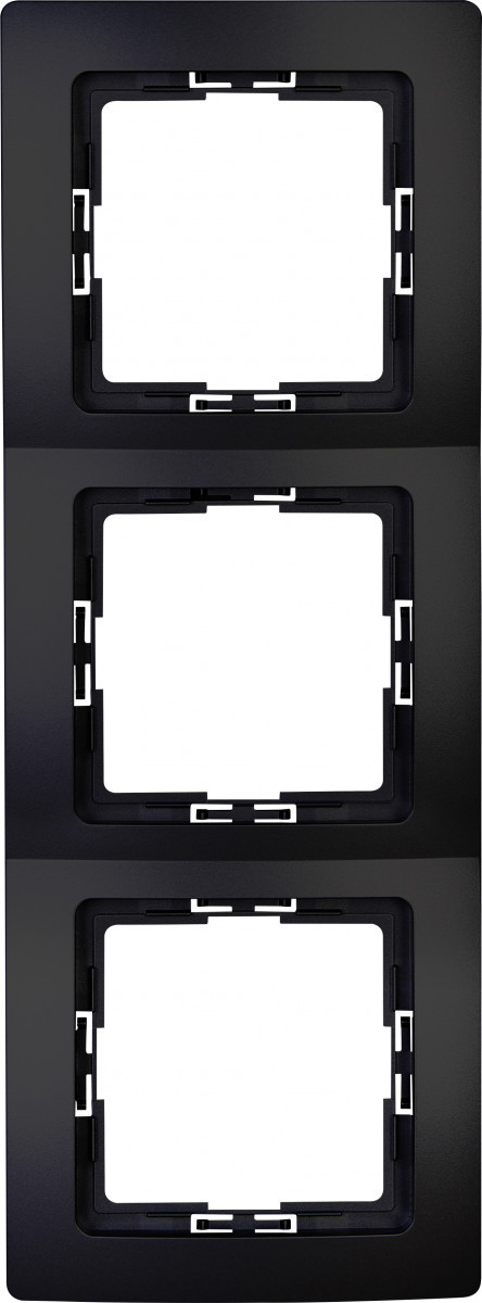 Kopp HK 05 HK05 - afdekraam 3-voudig mat-zwart