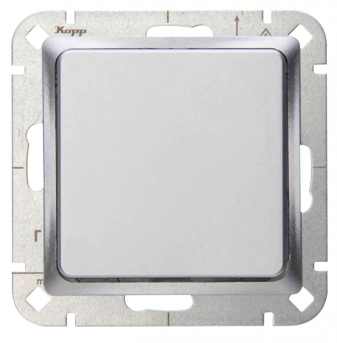 HK05 - blindplaat zilver