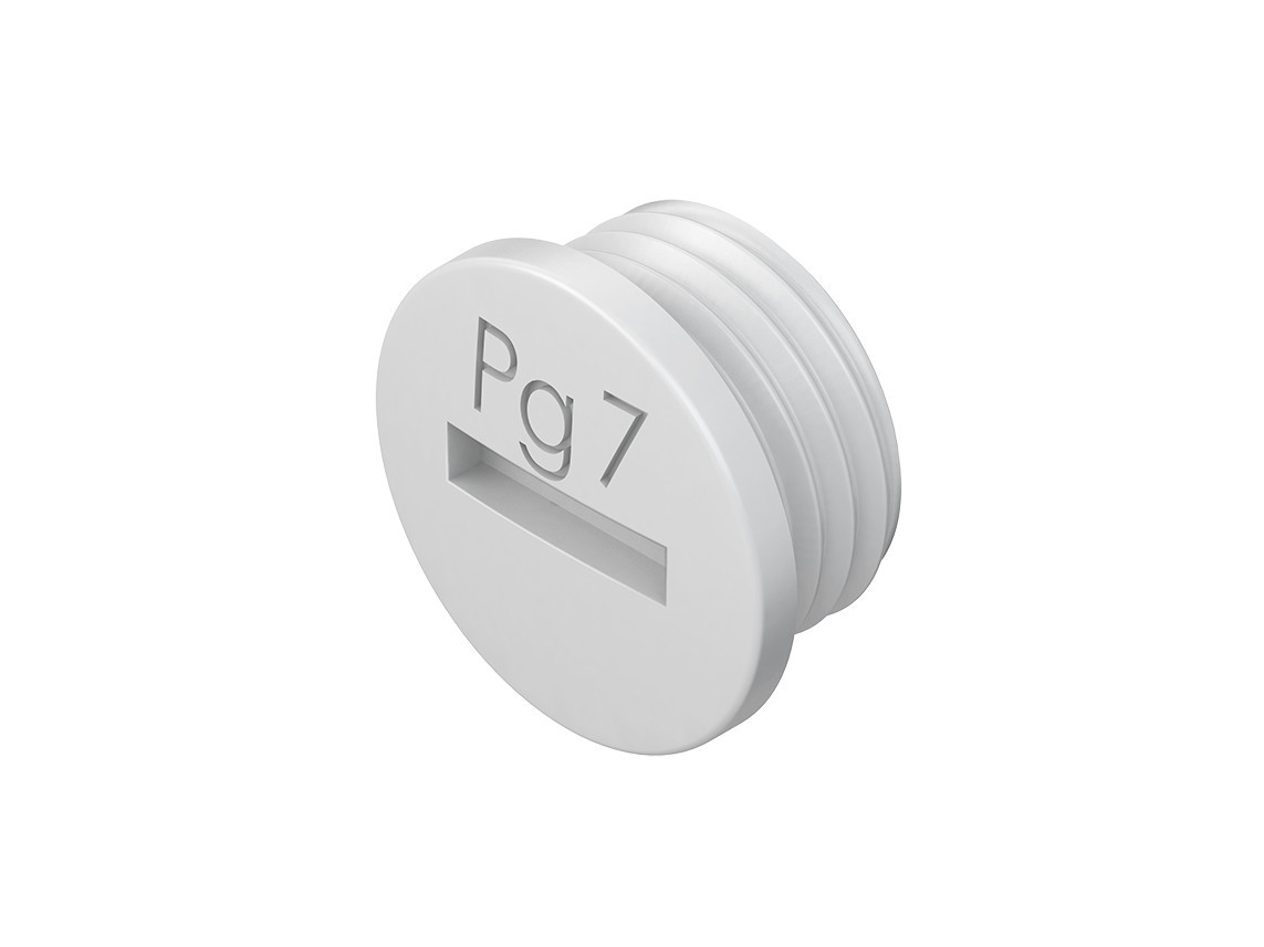 Niedax Afdichtdop kabelinvoer 42 PG lichtgrijs