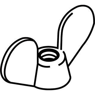 Hoenderdaal Vleugelmoer