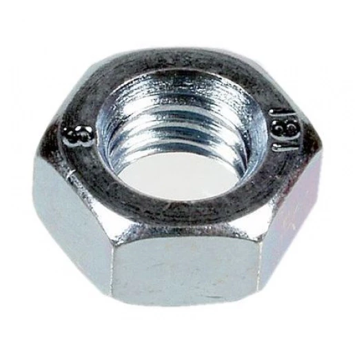 Hoenderdaal Zeskantmoer M8 elektrolytisch verzinkt
