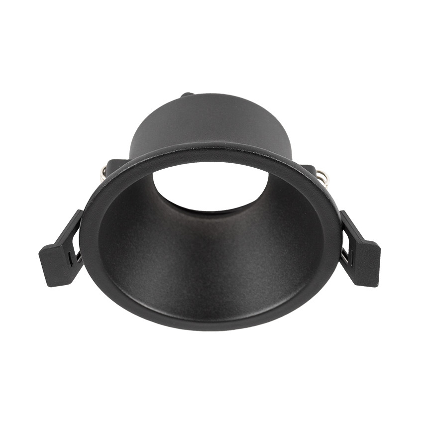 Hofflights plafondinbouw verlichting | 1.1120.8208 malta rond ip20 zwart ZND led