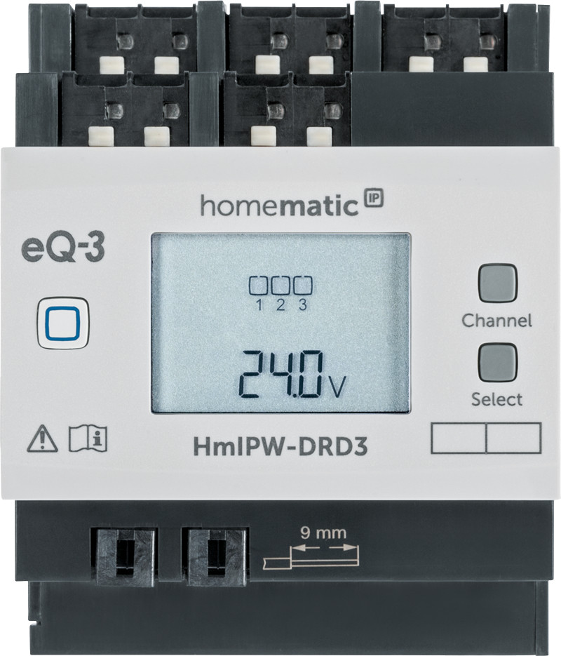 Homematic IP DRD3 DIMACTUATOR - 3VOUD