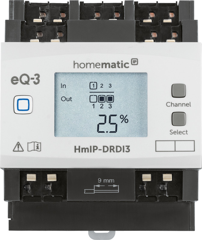 Homematic IP DRDI3 DIMACT DINRAIL  3V