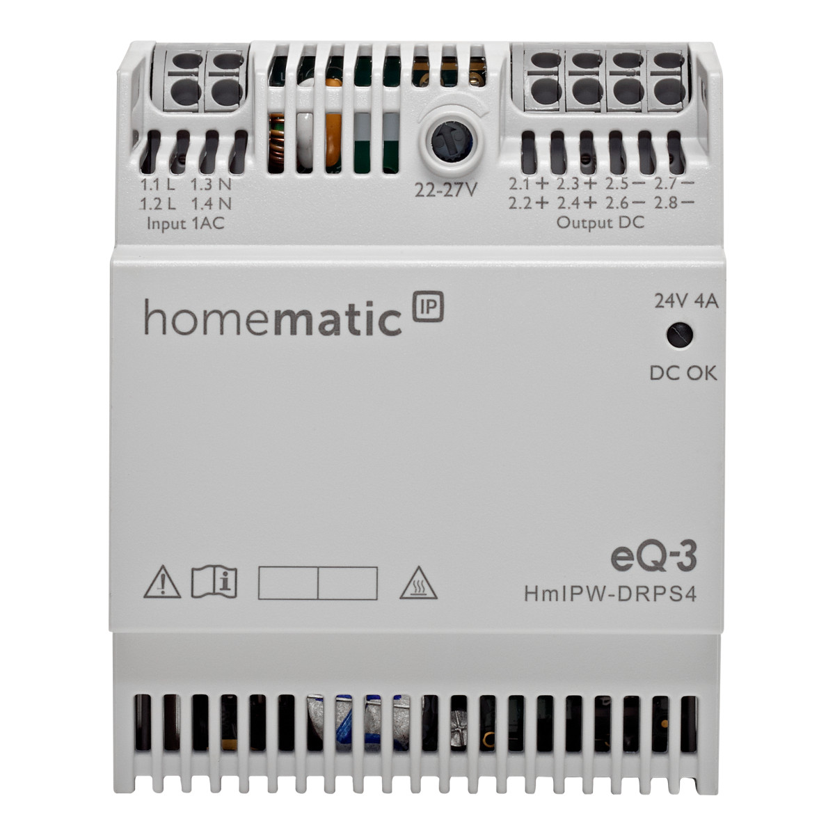 Homematic IP DRPS4 NETADAPTER, 4 A