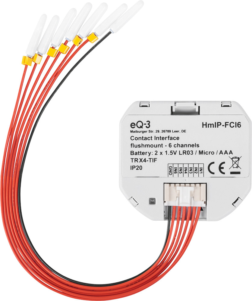 Homematic IP FCI6 CONT-INTRFACE INB 6V