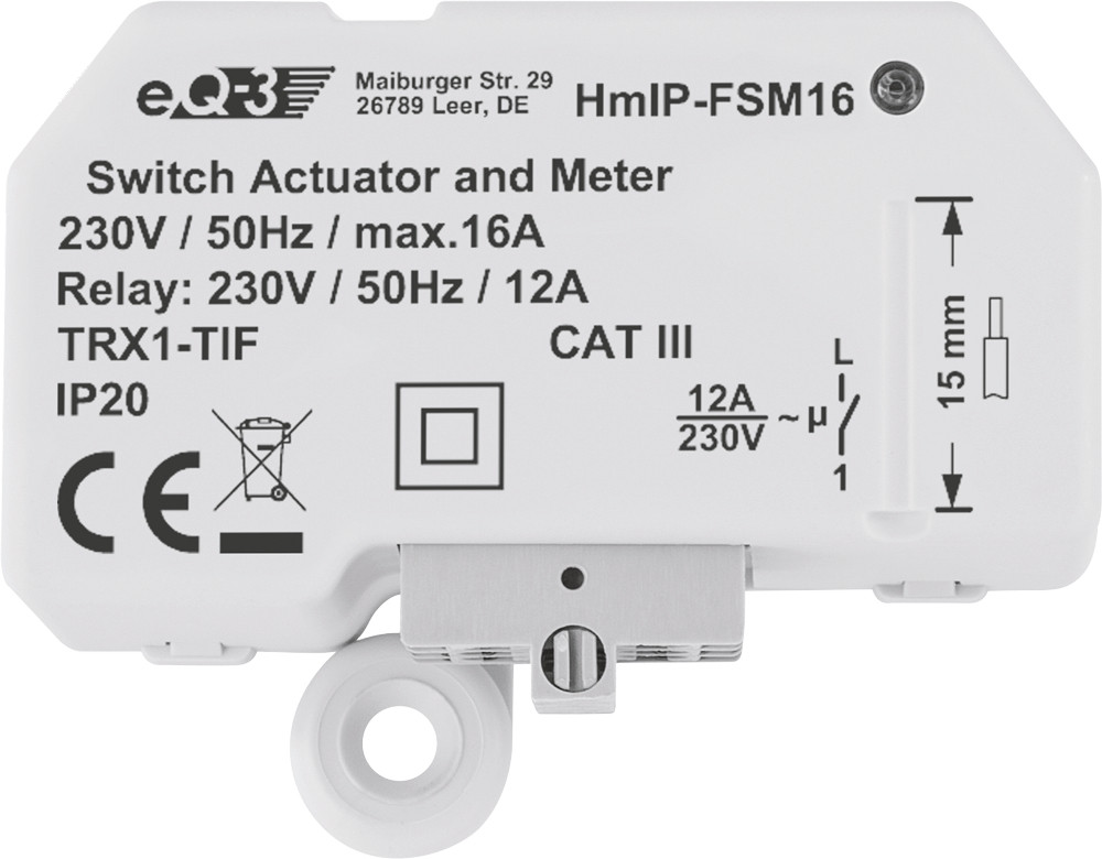Homematic IP FSM16 S-MEETACTOR 16A INB