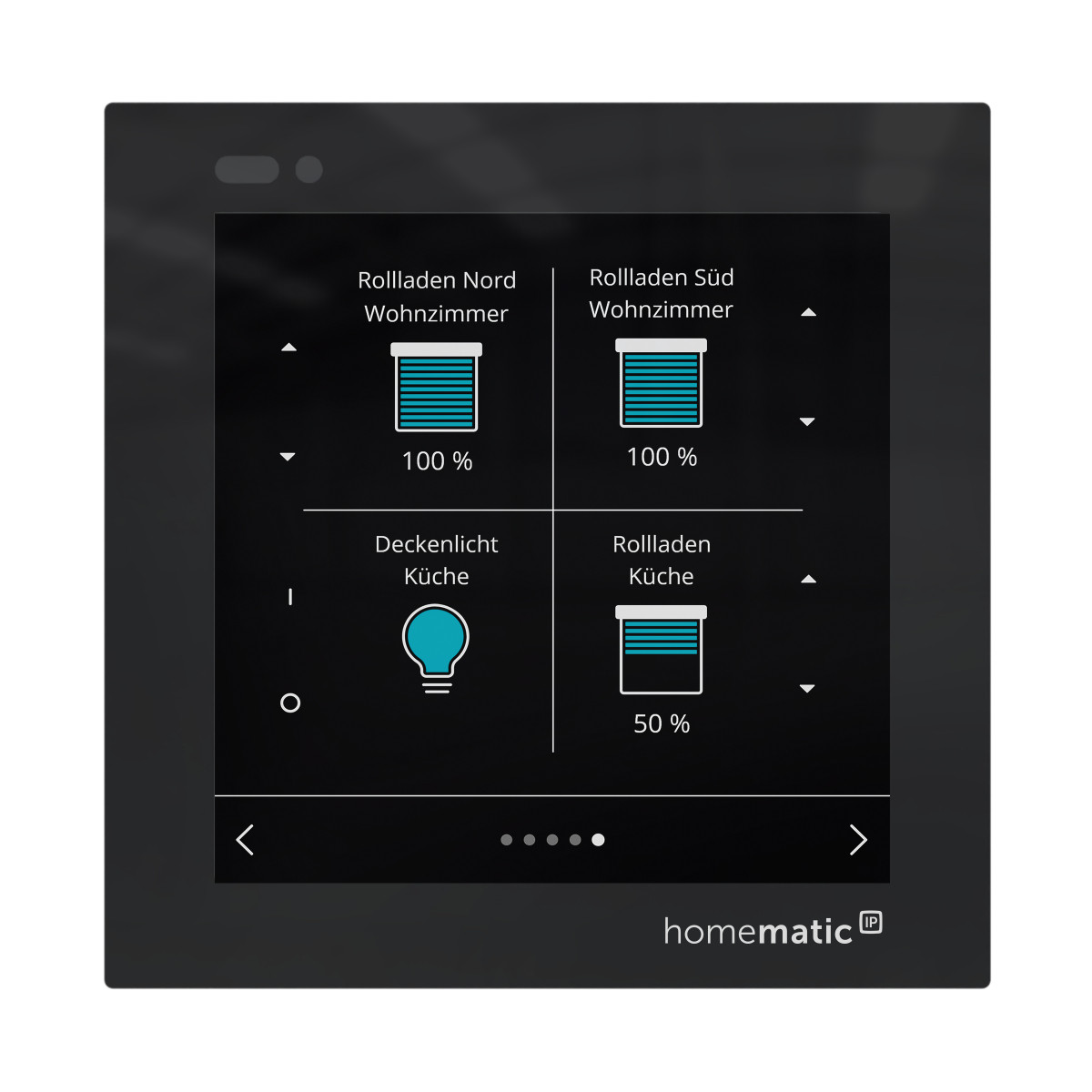 Homematic IP glasdisplay