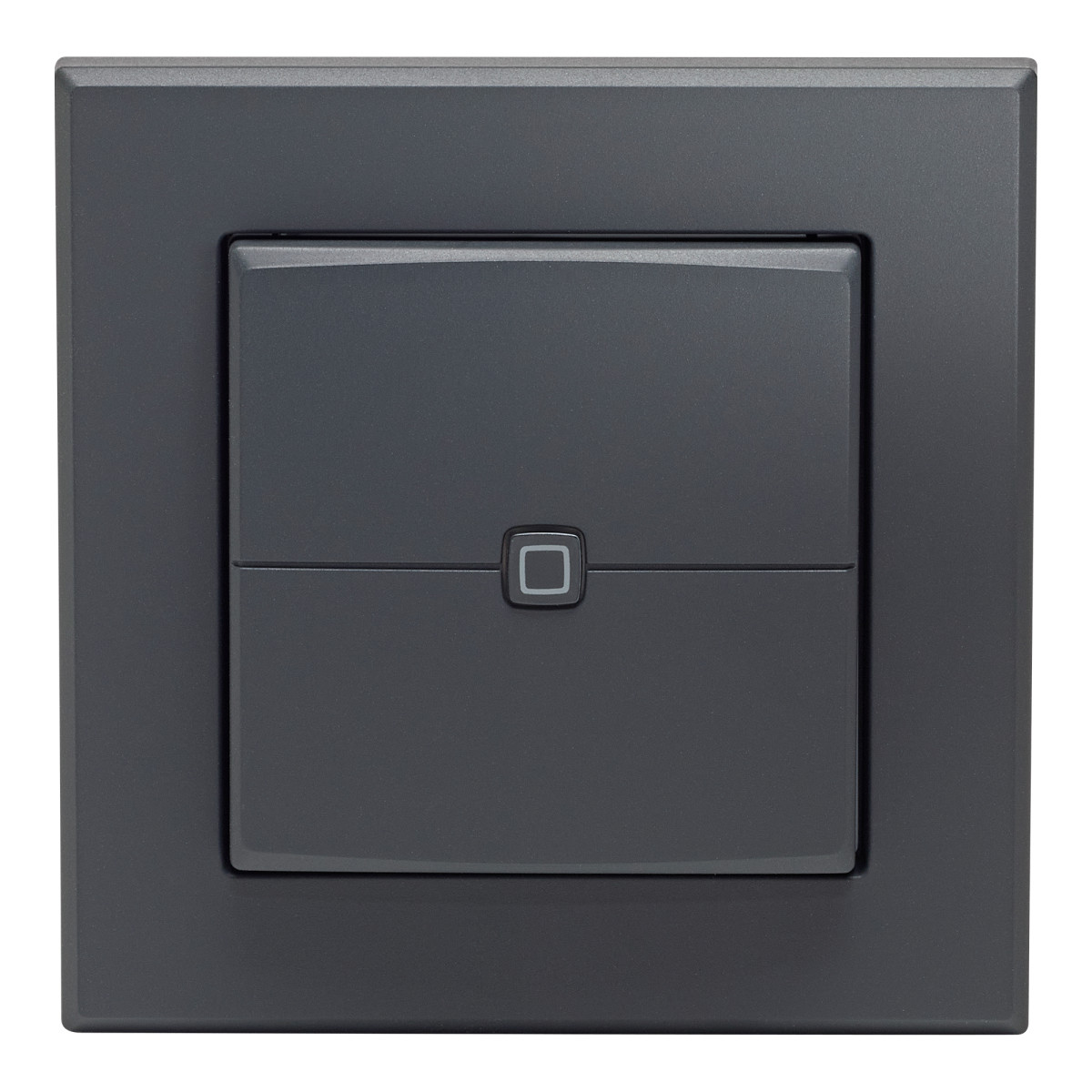 Homematic IP wandknop - 2-voudig, antraciet