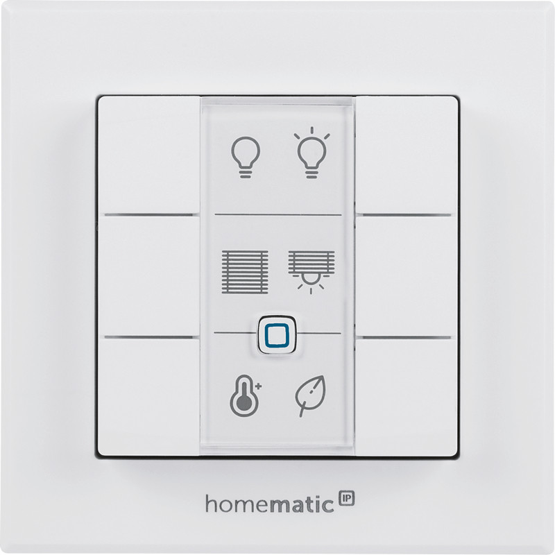 Homematic IP WRC6 WANDKNOP  6-VOUDIG