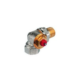 Honeywell Home Radiator afsluiters Radiatorafsluiter Dubbelhaaks links DN10, type FX voor LT toepassingen