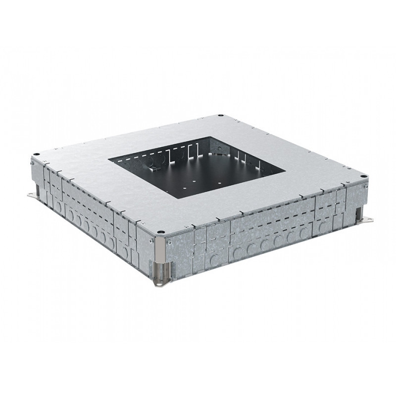 HPL Verzonken vloergootsysteem Easybox instelbare behuizing 55-80 met sparing - verz goot en buis