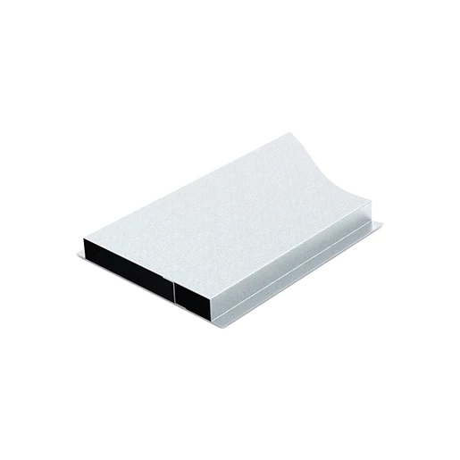 HPL Verzonken vloergootsysteem Verzonken vloergoot 190x28mm - lengte 2.5M, 2 compartimenten